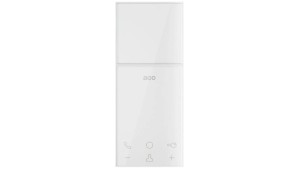 Odbiornik audio głośnomówiący z płaskim frontem i dotykowymi ikonami do systemu PRO, z możliwością rozbudowy UPRO800V