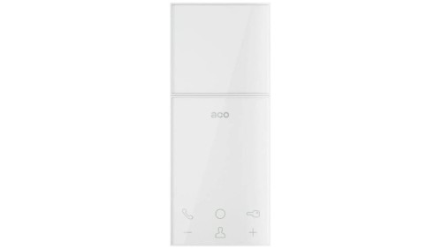 Odbiornik audio głośnomówiący z płaskim frontem i dotykowymi ikonami do systemu PRO, z możliwością rozbudowy UPRO800V