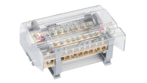 Blok dystrybucyjno-rozdzielczy Moblock 4P 160A-9 1x50 + 2x35 + 6x16mm MAB4162A18
