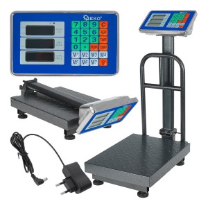 GEKO WAGA PLATFORMOWA 150kg LCD