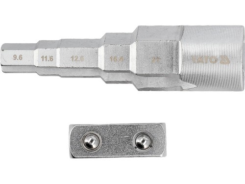 YATO KLUCZ DO ŚRUBUNKÓW Z ADAPTEREM 1/2"