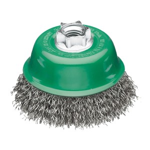 MILWAUKEE SZCZOTKA DRUCIANA GARNKOWA M14 65 STAL NIERDZEWNA KARBOWANA 0.35-1szt.