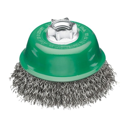 MILWAUKEE SZCZOTKA DRUCIANA GARNKOWA M14 65 STAL NIERDZEWNA KARBOWANA 0.35-1szt.