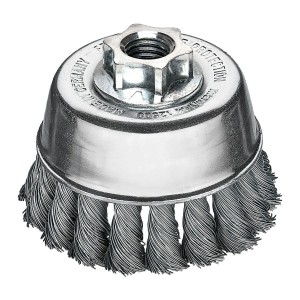 MILWAUKEE SZCZOTKA DRUCIANA GARNKOWA M14 65x18 STALOWA WIĄZANA 0.5-1szt.