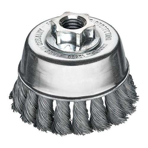MILWAUKEE SZCZOTKA DRUCIANA GARNKOWA M14 65x18 STALOWA WIĄZANA 0.5-1szt.