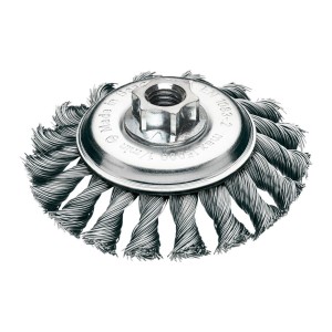 MILWAUKEE SZCZOTKA DRUCIANA STOŻKOWA M14 100x12 STALOWA WIĄZANA 0.5-1szt.