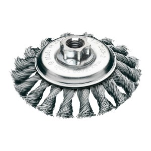 MILWAUKEE SZCZOTKA DRUCIANA STOŻKOWA M14 115x12 STALOWA WIĄZANA 0.5-1szt.