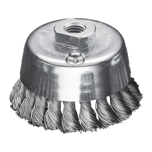MILWAUKEE SZCZOTKA DRUCIANA GARNKOWA M14 90x20 STALOWA WIĄZANA 0.5-1szt.