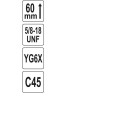 YATO OTWORNICA UNIWERSALNA TCT  51mm 5/8" ...
