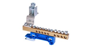 Zacisk ochronny 1x35mm 1x16mm 3x10mm 5x4mm niebieski ZO-2111 opak=10 szt. A14-2236