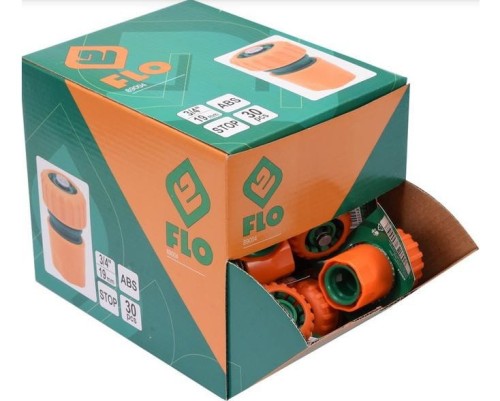 FLO SZYBKOZŁĄCZE WĘŻA  3/4" STOP... BOX-30szt.