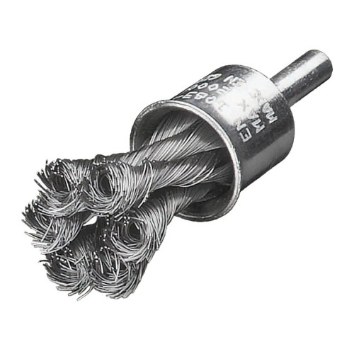 MILWAUKEE SZCZOTKA DRUCIANA PĘDZELKOWA S6 19x28x72 STALOWA WIĄZANA 0.35-3szt.