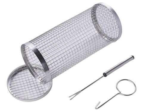 MASTER GRILL KOSZYK DO GRILLOWANIA TUBA ŚR.9,5cm WYS.30cm