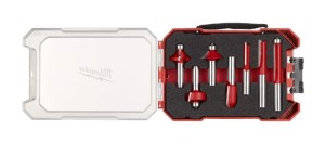 MILWAUKEE FREZ S12mm ZESTAW-7 szt.