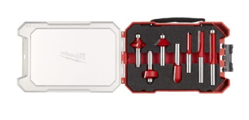 MILWAUKEE FREZ S12mm ZESTAW-7 szt.