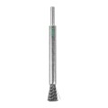 MILWAUKEE SZCZOTKA DRUCIANA PĘDZELKOWA S6 12x20x120 STAL NIERDZEWNA KARBOWANA 0.3-3szt.