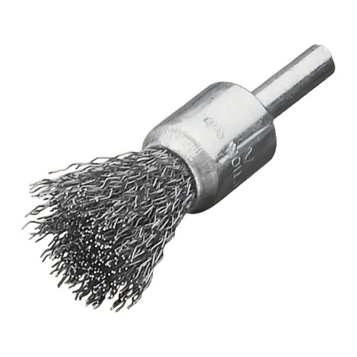 MILWAUKEE SZCZOTKA DRUCIANA PĘDZELKOWA S6 17x20x65 STAL NIERDZEWNA KARBOWANA 0.3-3szt.