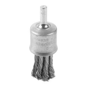 MILWAUKEE SZCZOTKA DRUCIANA PĘDZELKOWA S6 22x28x72 STAL NIERDZEWNA WIĄZANA 0.35-3szt.