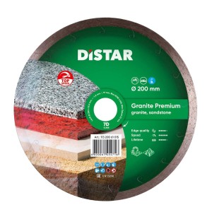 DISTAR TARCZA DIAMENTOWA GRANITE PREMIUM 200 x 1,8 x 10 x 25,4