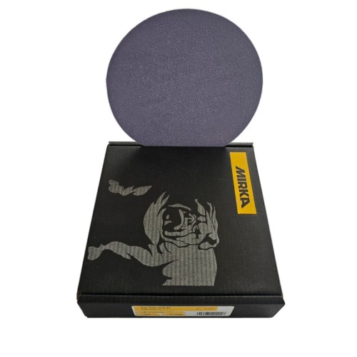 MIRKA KRĄŻEK ŚCIERNY Q.SILVER 125mm Grip 0H P240  20szt