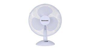 Wentylator RAVANSON biały szary 3 ustawienia prędkości szeroki kąt oscylacji WT-1040