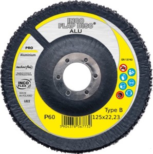 ŚCIERNICA LISTK.INCOFLEX ALU PR 125 P 60 %%%