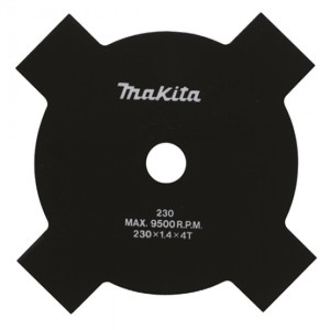 MAKITA NÓŻ DO KOSY ROZDRABNIAJĄCY Z 4 ZĘBAMI 255x25,4mm