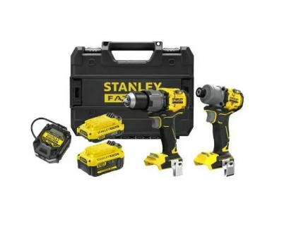 STANLEY ZESTAW V20 SFMCK211MDT (SFMCD726 + SFMCF830) 1x4,0Ah 1x2,0Ah PRO-STACK