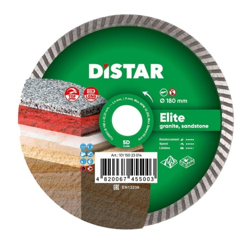 DISTAR TARCZA DIAMENTOWA ELITE 180 x 2,4 x 22,23mm  TURBO