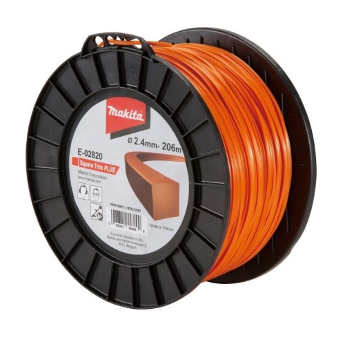 MAKITA ŻYŁKA NYLONOWA KWADRAT 2,4mm/206mb