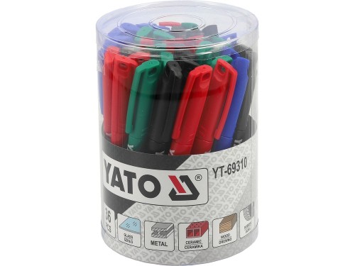YATO MARKERY TECHNICZNE kpl. 36szt.