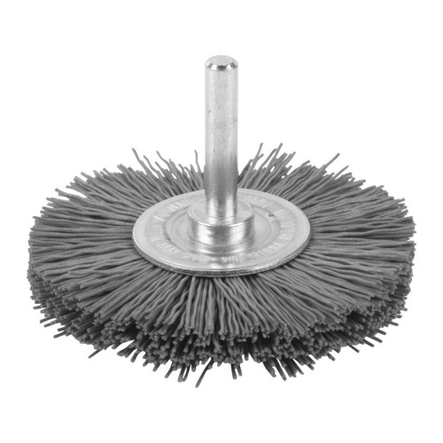 MILWAUKEE SZCZOTKA DRUCIANA TARCZOWA TRZPIENIOWA S6 70x12 WĘGLIK KRZEMU KARBOWANY G320 CR. 0.6-3szt.