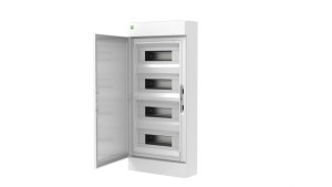 Rozdzielnica ELEGANT 4x12 PE+N natynkowa biały 2465-00