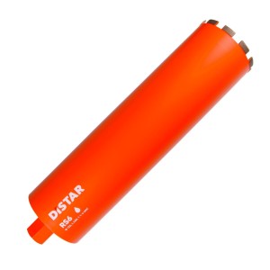 DISTAR KORONA DIAMENTOWA RS6 1 1/4" 132mm x 450mm NA MOKRO