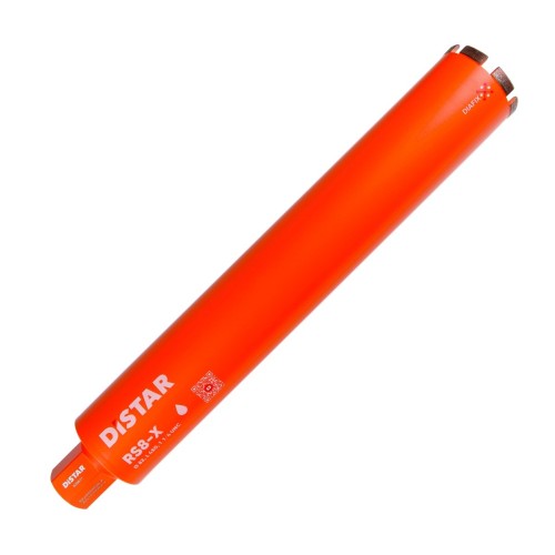 DISTAR KORONA DIAMENTOWA RS8-X 1 1/4"  82mm x 450mm NA MOKRO