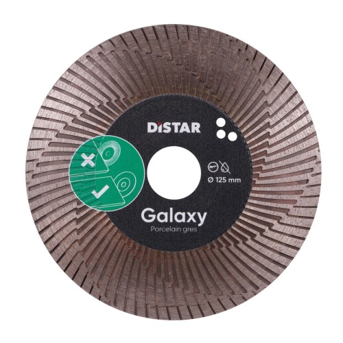 DISTAR TARCZA DIAMENTOWA 125mm x 1,6mm x 22,23mm GALAXY