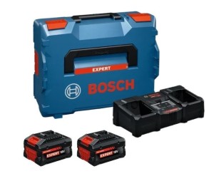 BOSCH AKUMULATOR 18V  8,0Ah EXPERT 2szt. + ŁADOWARKA EXAL 18V2-320 LB