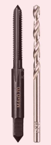 MILWAUKEE GWINTOWNIK M4-0.7mm+WIERTŁO 3,\.3mm