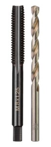 MILWAUKEE GWINTOWNIK M8-1.25mm+WIERTŁO 7.0mm