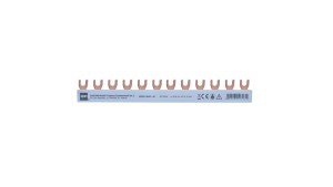 Szyna łączeniowa widełkowa 3-biegunowa 4x3/210mm, 10mm2 09443-00.