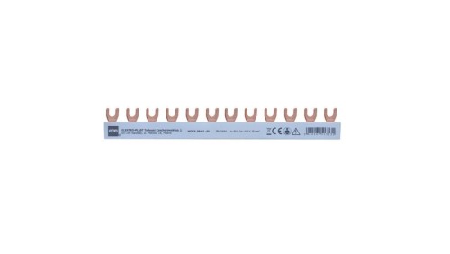 Szyna łączeniowa widełkowa 3-biegunowa 4x3/210mm, 10mm2 09443-00.