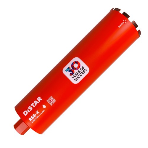DISTAR KORONA DIAMENTOWA RS8-X 1 1/4" 132mm x 450mm NA MOKRO