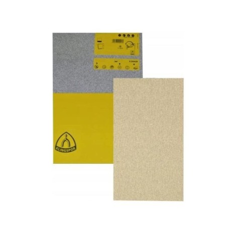 KLINGSPOR PAPIER ŚCIERNY ARKUSZ 70mm x 125mm P320 /100szt.