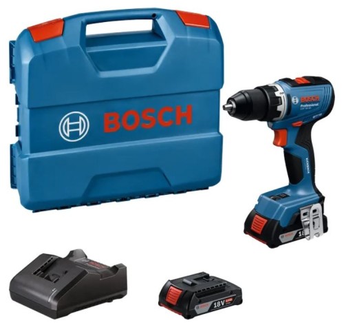 BOSCH WKRĘTARKA 18V GSR 18V-65 2x2,0Ah 63/31Nm LB