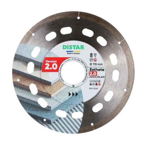 DISTAR TARCZA DIAMENTOWA ESTHETE 2.0 115 x 1,1 x 6 x 22,23mm