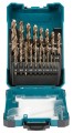 MAKITA ZESTAW WIERTEŁ DO METALU HSS M-FORCE 19szt.