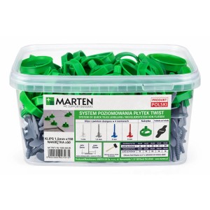 MARTEN SYSTEM TWIST GWINT 1,5MM, 150  SZTUK + 50 NAKRĘTEK