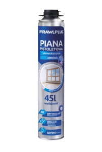 Piana pistoletowa uniwersalna 750ml do 45l zimowa Rawlplug RPP-45-W /12szt./