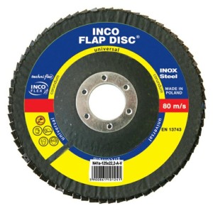 ŚCIERNICA LISTK.INCOFLEX NR  125 P 80 UNI ZIRCONIUM