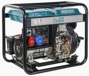 KS GENERATOR DIESEL KS  9100HDE-1/3 ATSR 7,0kW 230/400V, ROZRUCH ELEKTRYCZNY ...